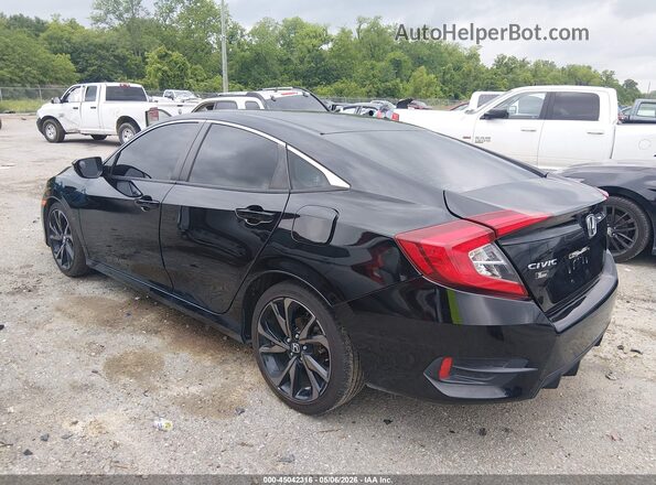 2HGFC2F81MH546240 2021 HONDA CIVIC Черный 