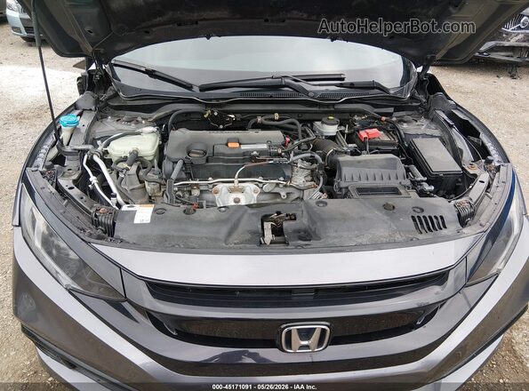 2HGFC2F82KH560564 2019 HONDA CIVIC Gray Rear view