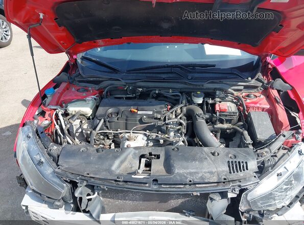 2HGFC2F82LH518171 2020 HONDA CIVIC Red Vista trasera