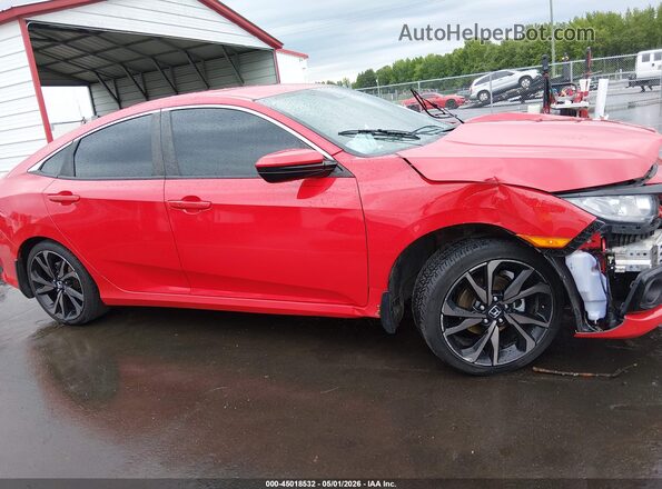 2HGFC2F82LH582758 2020 HONDA CIVIC Red 360 interior view