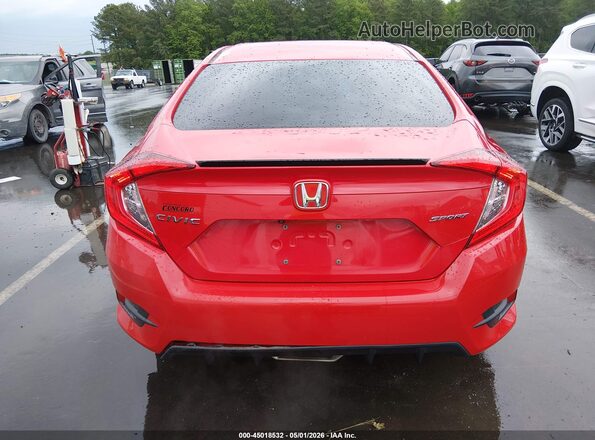 2HGFC2F82LH582758 2020 HONDA CIVIC Red 