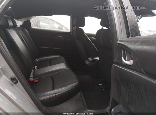 2HGFC2F82MH504210 2021 HONDA CIVIC Silver Vista de la etiqueta del VIN