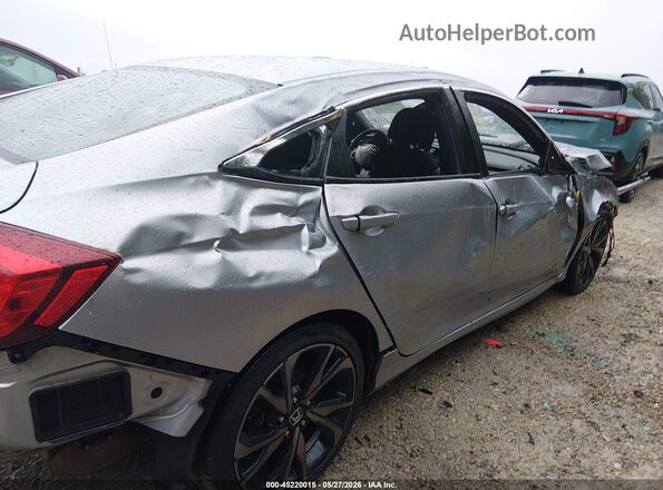 2HGFC2F82MH504210 2021 HONDA CIVIC Silver 