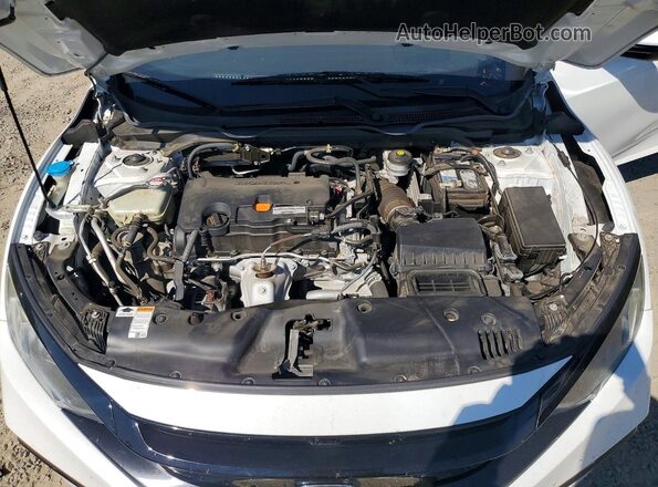 2HGFC2F82MH533593 2021 HONDA CIVIC White Vista interior trasera