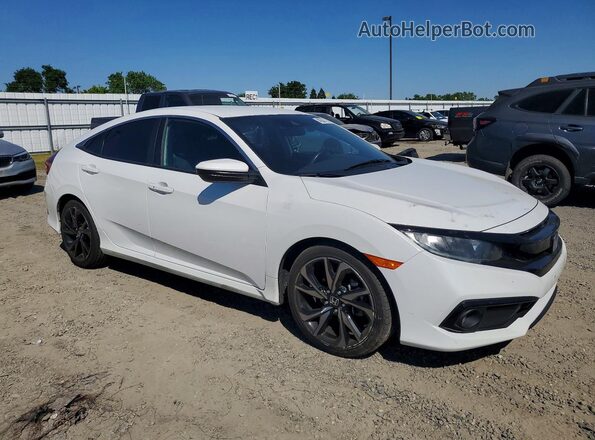 2HGFC2F82MH533593 2021 HONDA CIVIC White Delantero derecho