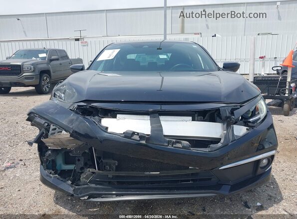 2HGFC2F82MH536171 2021 HONDA CIVIC Black Вид щитка приладів