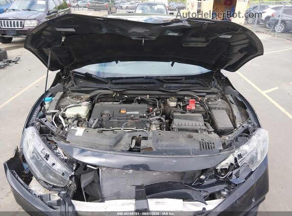 2HGFC2F83KH590463 2019 HONDA CIVIC Черный Вид сзади