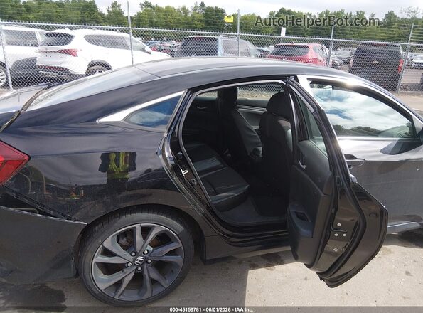 2HGFC2F83KH590463 2019 HONDA CIVIC Черный Вид наклейки с VIN-кодом