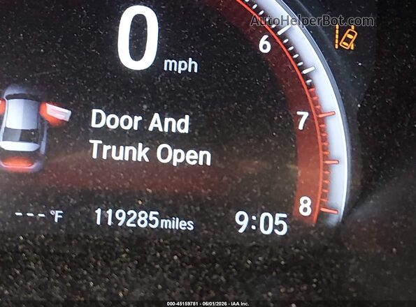 2HGFC2F83KH590463 2019 HONDA CIVIC Черный Панорамный вид салона 360°
