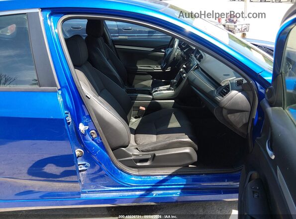2HGFC2F83LH549168 2020 HONDA CIVIC Blue წინა სალონის ხედი