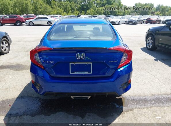 2HGFC2F83LH549168 2020 HONDA CIVIC Blue 