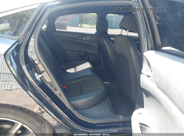 2HGFC2F83LH598564 2020 HONDA CIVIC Black Widok naklejki z numerem VIN