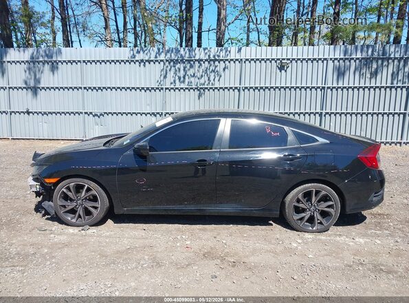 2HGFC2F83LH598564 2020 HONDA CIVIC Black 