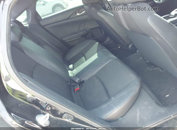2HGFC2F83MH505737 2021 HONDA CIVIC Black VIN კოდის სტიკერის ხედი