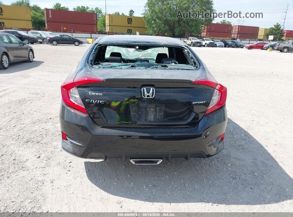 2HGFC2F83MH505737 2021 HONDA CIVIC Black 