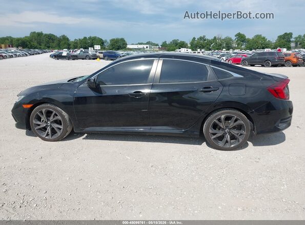 2HGFC2F83MH505737 2021 HONDA CIVIC Black 