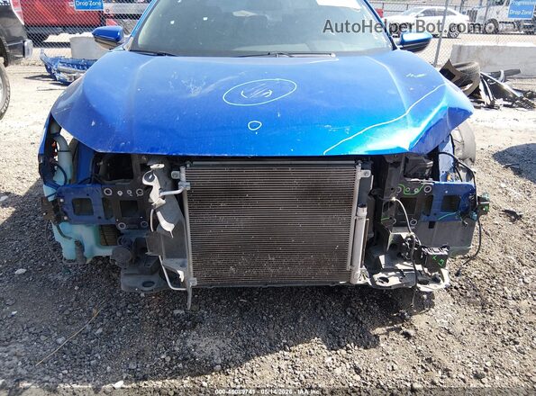 2HGFC2F83MH518603 2021 HONDA CIVIC Синий Вид спереди
