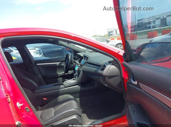 2HGFC2F84KH512211 2019 HONDA CIVIC Red Front interior view