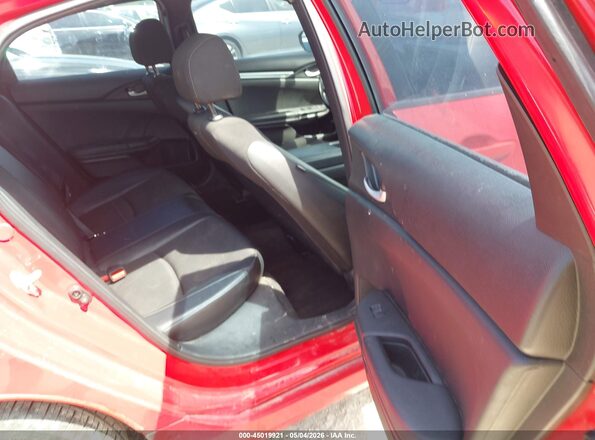 2HGFC2F84KH512211 2019 HONDA CIVIC Red VIN sticker view
