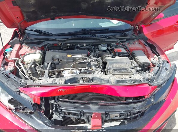 2HGFC2F84KH512211 2019 HONDA CIVIC Red Rear view