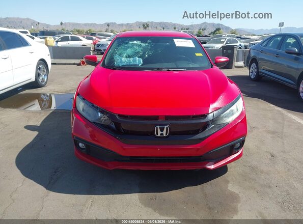 2HGFC2F84LH548790 2020 HONDA CIVIC Red 