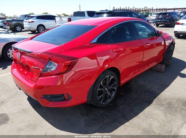 2HGFC2F84LH548790 2020 HONDA CIVIC Red 