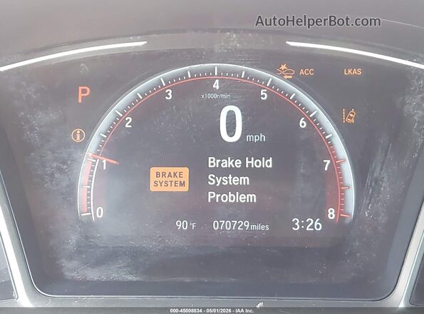 2HGFC2F84LH548790 2020 HONDA CIVIC Red 
