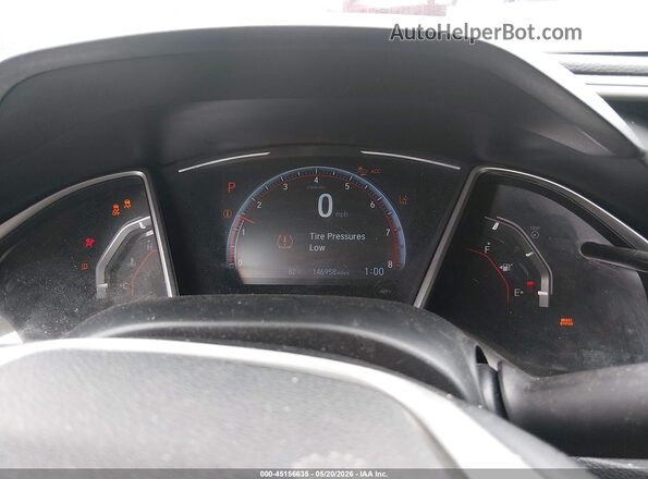 2HGFC2F84LH578095 2020 HONDA CIVIC White Vista de los asientos traseros