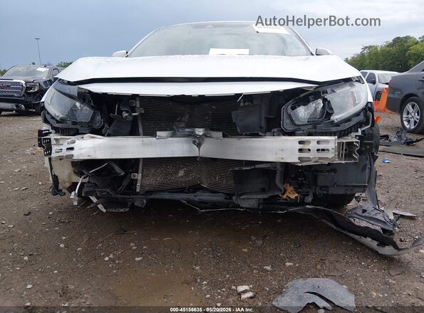 2HGFC2F84LH578095 2020 HONDA CIVIC White Vista del cuadro de instrumentos