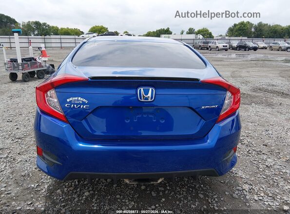 2HGFC2F84MH505102 2021 HONDA CIVIC Blue 