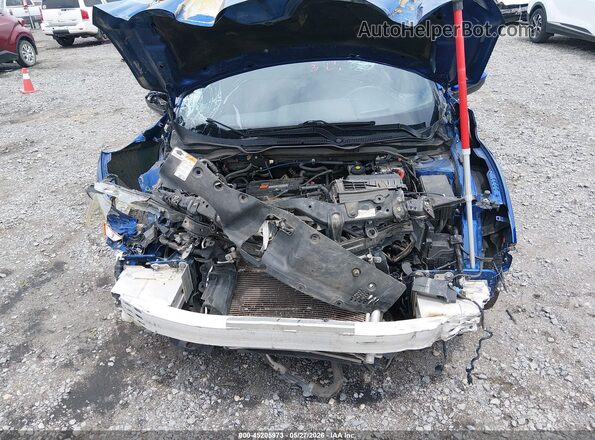 2HGFC2F84MH505102 2021 HONDA CIVIC Blue Widok z tyłu