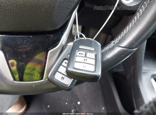 2HGFC2F84MH516326 2021 HONDA CIVIC Blue Vista del salpicadero