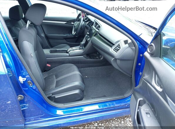 2HGFC2F84MH516326 2021 HONDA CIVIC Blue Vista interior delantera