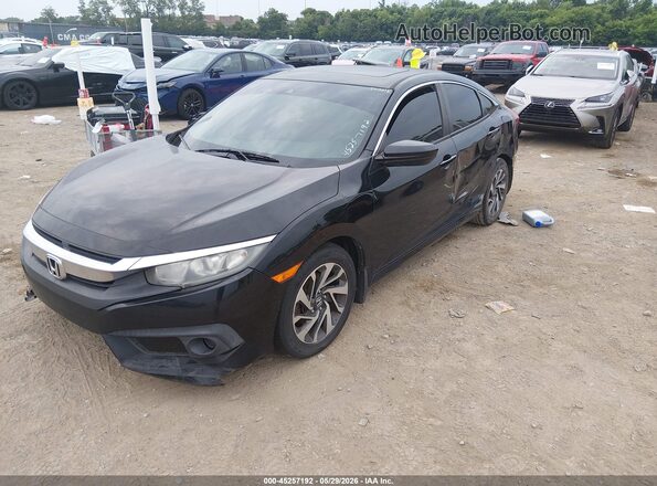 2HGFC2F85GH508269 2016 HONDA CIVIC Black 