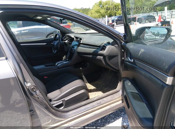 2HGFC2F85KH511262 2019 HONDA CIVIC Gray Vista interior delantera