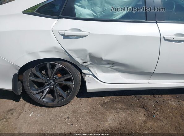 2HGFC2F85KH599035 2019 HONDA CIVIC White Front view