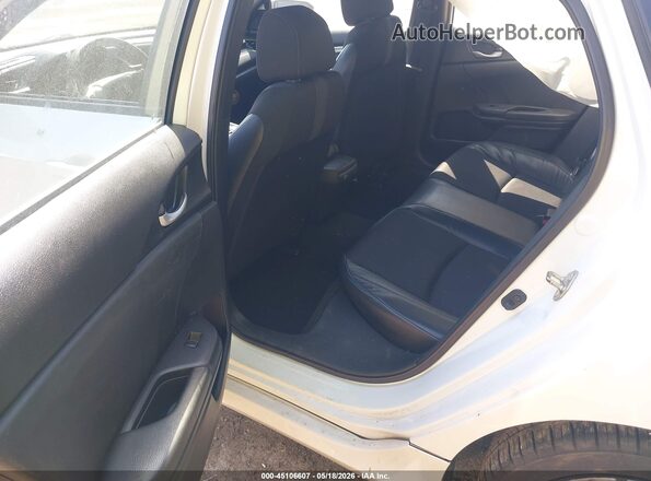 2HGFC2F85KH599035 2019 HONDA CIVIC White VIN sticker view