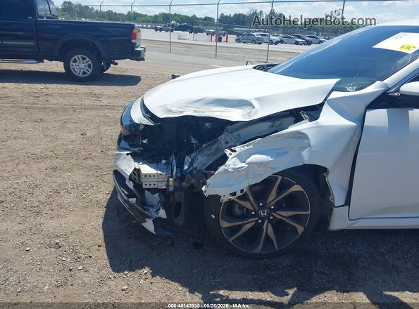 2HGFC2F85KH602824 2019 HONDA CIVIC White Vista frontal