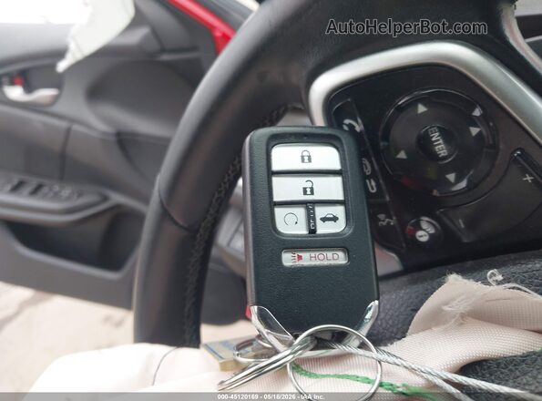 2HGFC2F85LH539662 2020 HONDA CIVIC Red Առջևի վահանակի տեսք