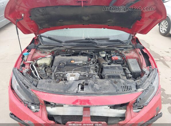 2HGFC2F85LH539662 2020 HONDA CIVIC Red Հետևի տեսք