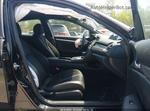 2HGFC2F85LH540231 2020 HONDA CIVIC Black Front interior view