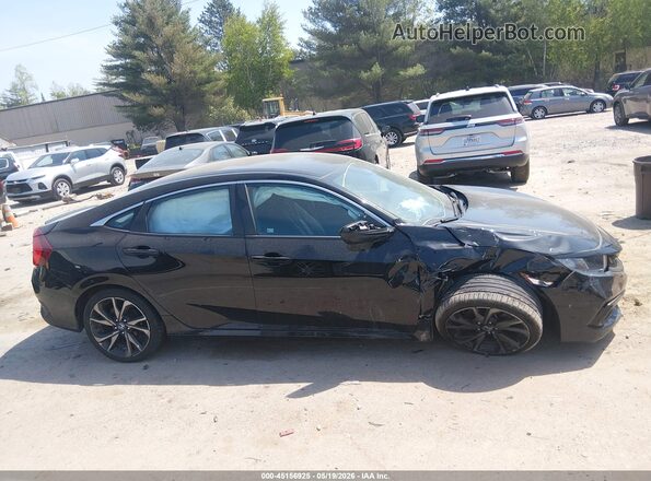2HGFC2F85LH540231 2020 HONDA CIVIC Black 360 interior view