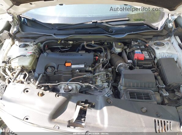 2HGFC2F85LH599540 2020 HONDA CIVIC White Widok z tyłu