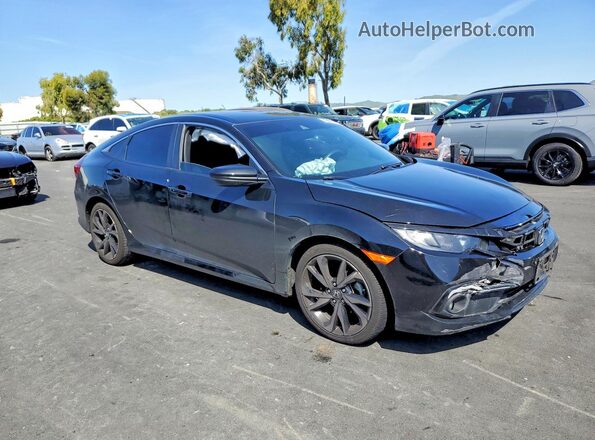2HGFC2F85MH520904 2021 HONDA CIVIC Black 