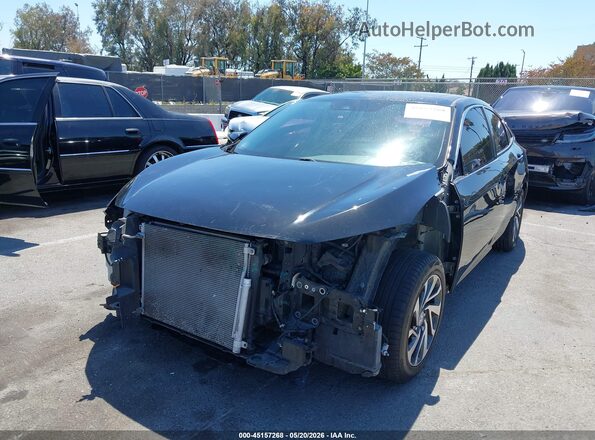 2HGFC2F86GH506854 2016 HONDA CIVIC Black Przód lewy
