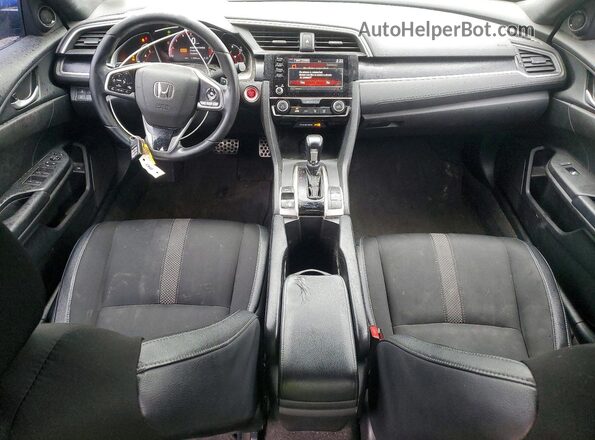 2HGFC2F86LH550329 2020 HONDA CIVIC Blue წინა პანელის ხედი