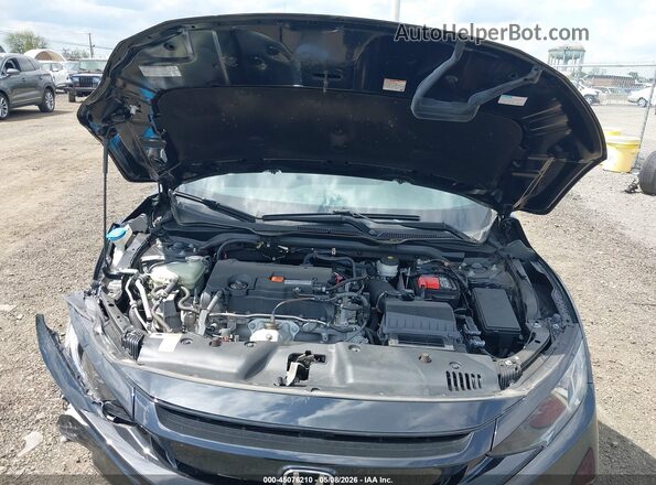 2HGFC2F86LH593052 2020 HONDA CIVIC Black Widok z tyłu