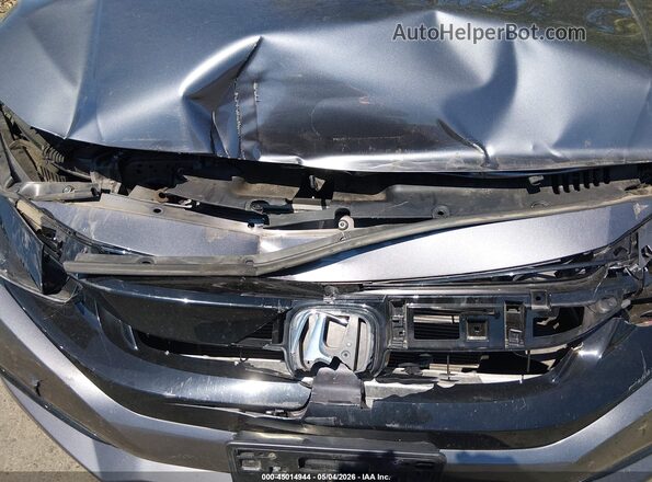 2HGFC2F86MH524797 2021 HONDA CIVIC Gray Вид спереду
