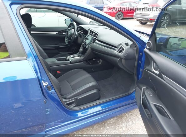 2HGFC2F86MH533757 2021 HONDA CIVIC Blue Widok wnętrza z przodu