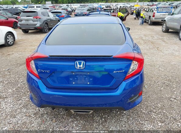 2HGFC2F86MH533757 2021 HONDA CIVIC Blue 